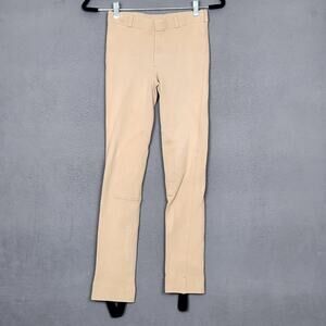 SAXON Jodhpurs Pants Youth C10 Beige Pull On Equestrian Riding Girls Boys Kids